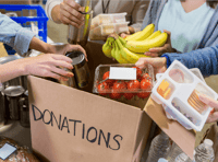 Donations fall while foodbank demand soars