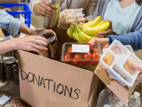 Donations fall while foodbank demand soars