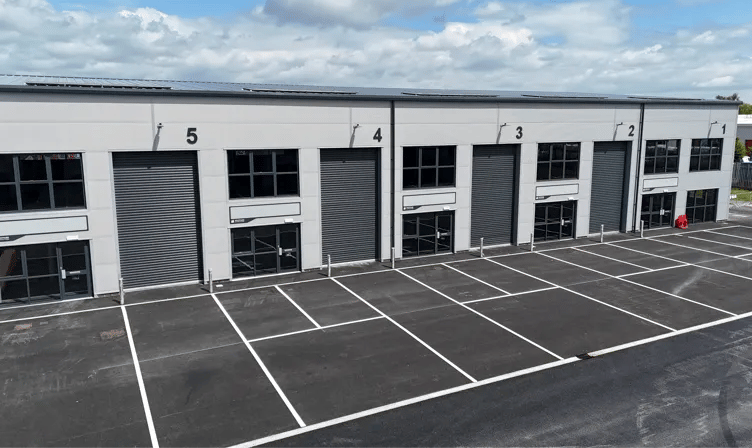 Some of the newly-built Onyx Business Park industrial units on  the Westpark business park, in Chleston, Wellington. PHOTO: GTH.