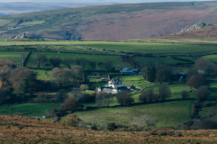 A typical farm in the Tiverton and Minehead constituency. PHOTO: Veronica White.