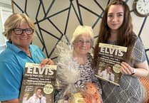 Wellington care home hamper boost for hospice charity dance auction