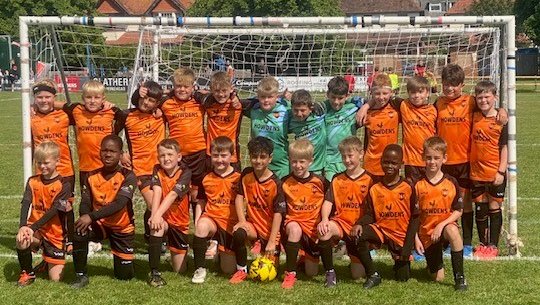 Wellington Under 9s' two teams - Tigers and Lions