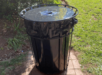 New park bins to stop 'cheeky squirrels'