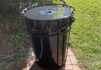 Wellington Park gets first new rubbish bins in 25 years to foil squirrels