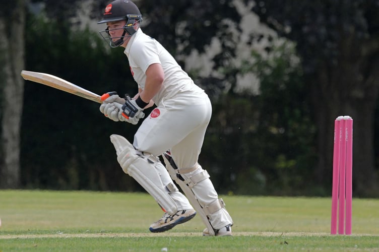Ben Evett - 77 not out for Wellington 2nd XI