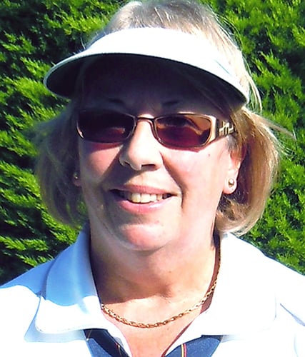 Gill Groves - skipped winning rink