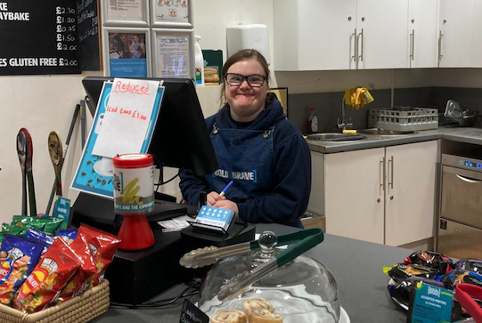 The Bold & Brave café in Taunton Library - Bold & Brave will be opening in the new King's Arms community centre this summer