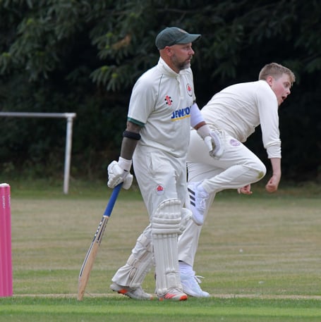 Alex Derbidge - took 3-19 for Wellington 2nd XI against Burnham on Sea last weekend