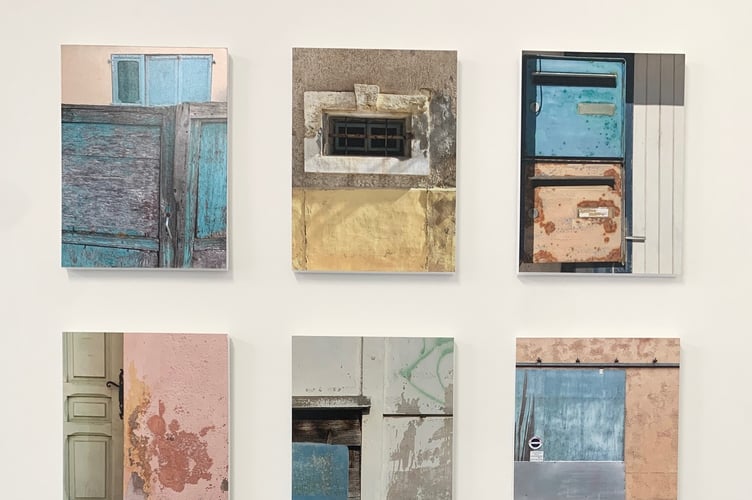 Photos from Clare's time in France which inspired her exhibition Making Space