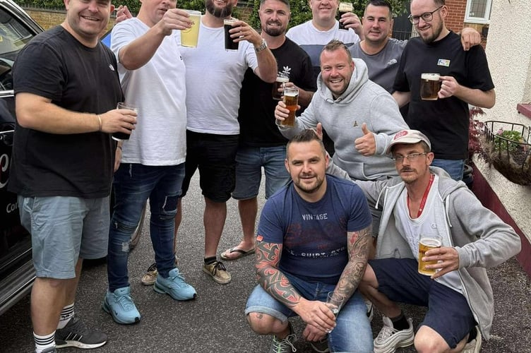 Cottage Pies, pipped for the title in the Gerald Thorne Championship, back left to right: Ben Michael, Gary Escott, James May (capt), Dan Thorne, Jon Goldsworthy, Jordan Perry, Sam Vile; middle: Paul Robinson; front: Lee Ellis, Shaun Vile. 