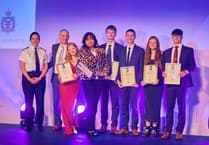 Wellington school students win youth award for work on pilot police project