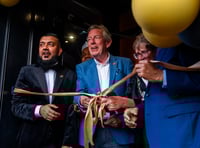 Indian restaurant hosts colourful opening