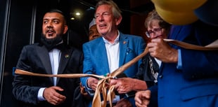 Indian restaurant hosts colourful opening