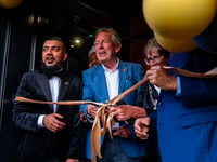 Indian restaurant hosts colourful opening