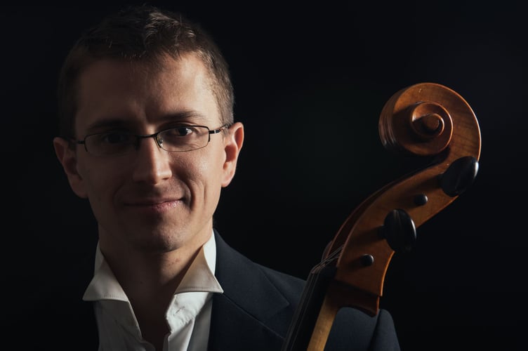 Cellist Chris Sampson will be joining the Taunton Good Afternoon Choir for a performance on July 19