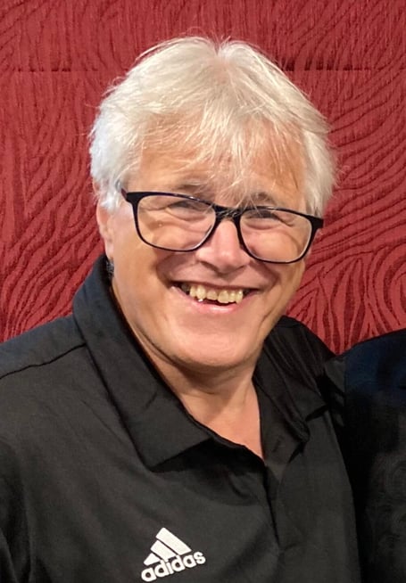 Wellington AFC's chairman Mike Hall