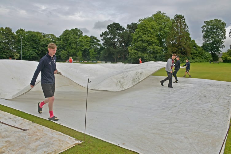 The covers come off for Wellington's home game against Wembdon