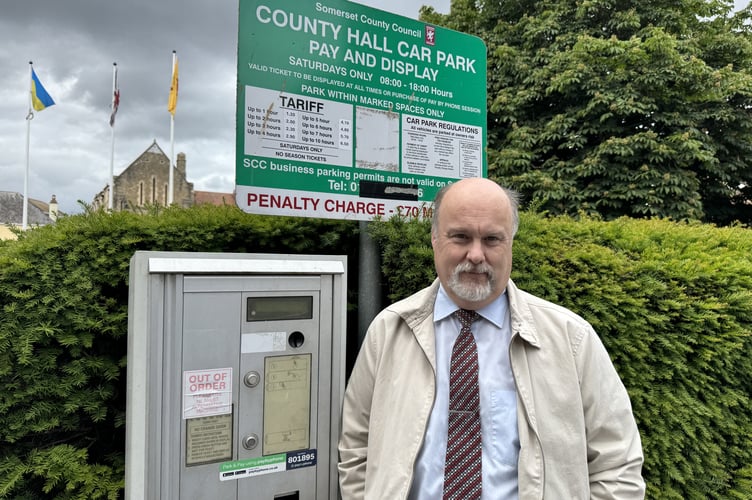 Somerset Cllr Bob Filmer is demanding proper public consultation on proposed Sunday car parking charges.