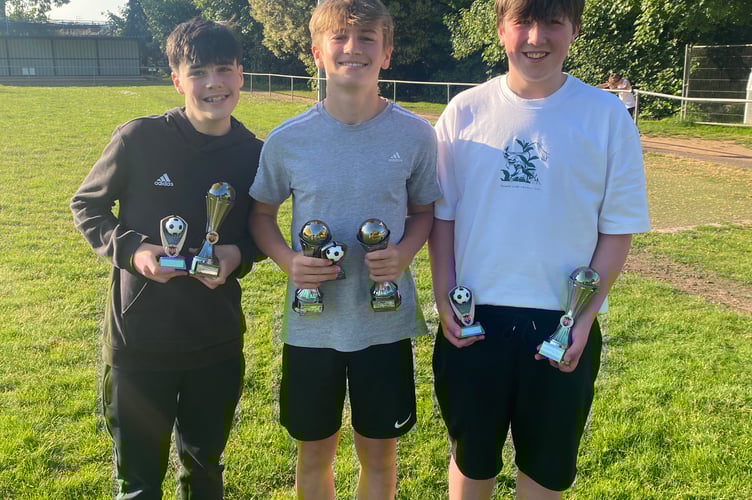 Fletcher Langley, Zak Foster and Leo Mold-Dunn