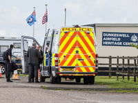 Skydive tragedy police deny being slow