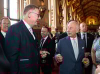 Local businessman gets to chat with King