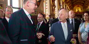 Local businessman gets to chat with King