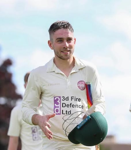 George Ruell - scored 47 not out for Wellington