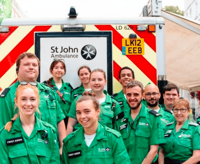 Pop-up shop welcomes first aid charity