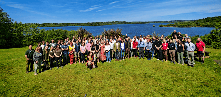 People attending a South West Water invasive species forum. PHOTO: SWW.