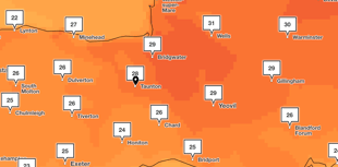 Somerset heatwave prompts health alert