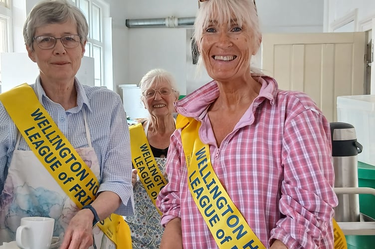 (L-R) Wellington Hospital League of Friends trustees Tessa Bradnock, Shirley Askew and Senta Stone.