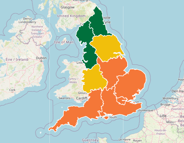 Amber heat-health alert issued for South West