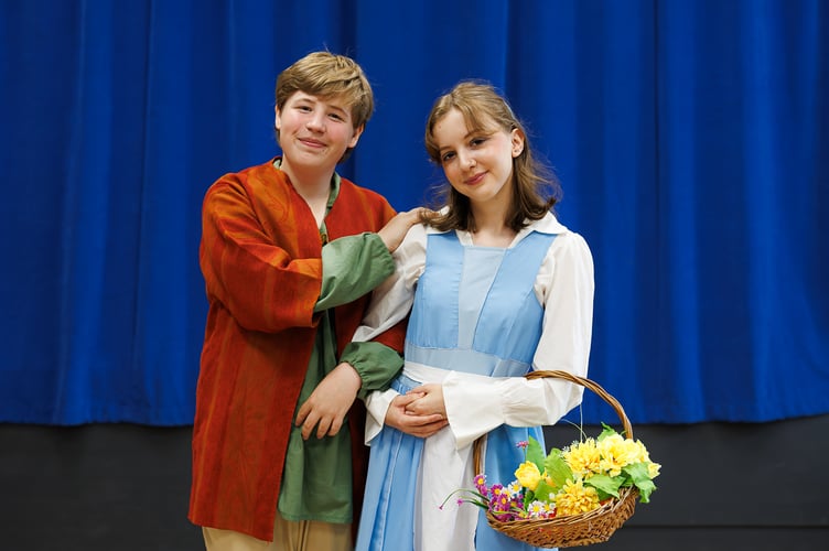 Maurice and Belle - Beauty and the Beast will show next month