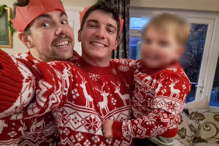 Jake, Adam and Jake's son Ezra