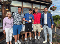 More than 100 golfers compete in Terence Trophy 