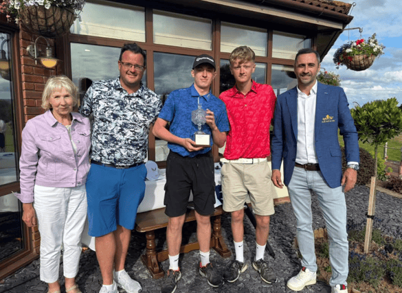 More than 100 golfers compete in Terence Trophy 