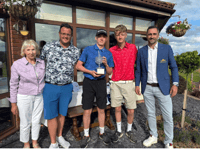More than 100 golfers compete in Terence Trophy 