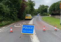 Key Wellington road closed following collision