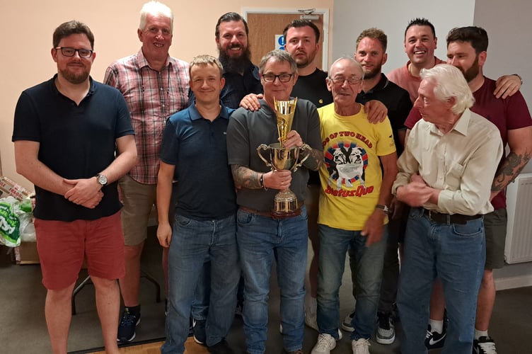 Holywell Lake - presented with three trophies on presentation night.