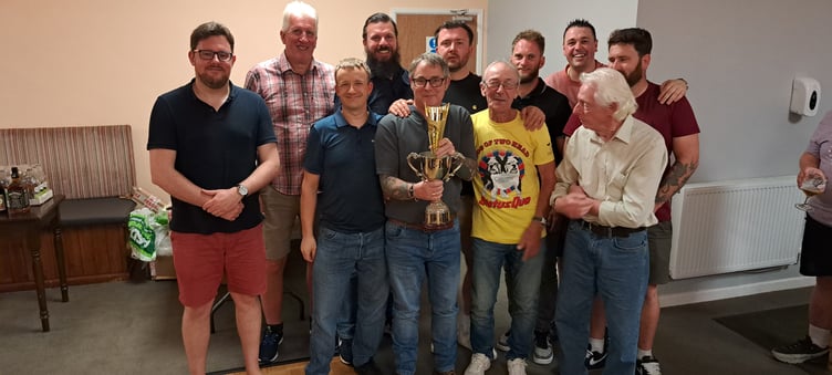 Holywell Lake - presented with three trophies on presentation night.