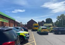 Entrance to Asda closed off due to "medical emergency"