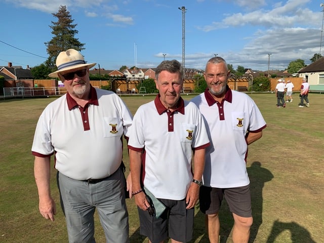 Left to right: Bill Warnett, David Beaudet and Mark Bond