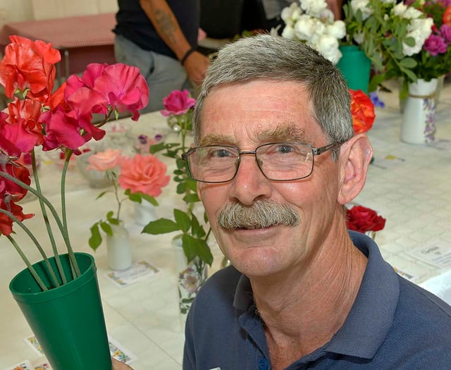 Nearly 300 entries for flower show