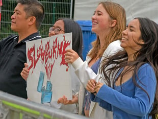 Residents celebrate revival of town festival