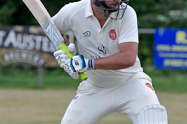 All-rounder Luke Desave who has been opening the batting for Wellington in recent week. 