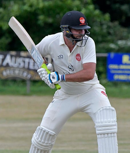 All-rounder Luke Desave who has been opening the batting for Wellington in recent week. 