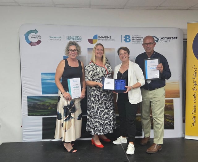 Secondary school wins prestigious careers award