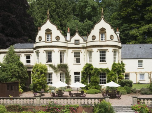 Bindon House near Langford Budville caught fire over the weekend