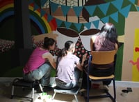 Bringing colour to new community hub