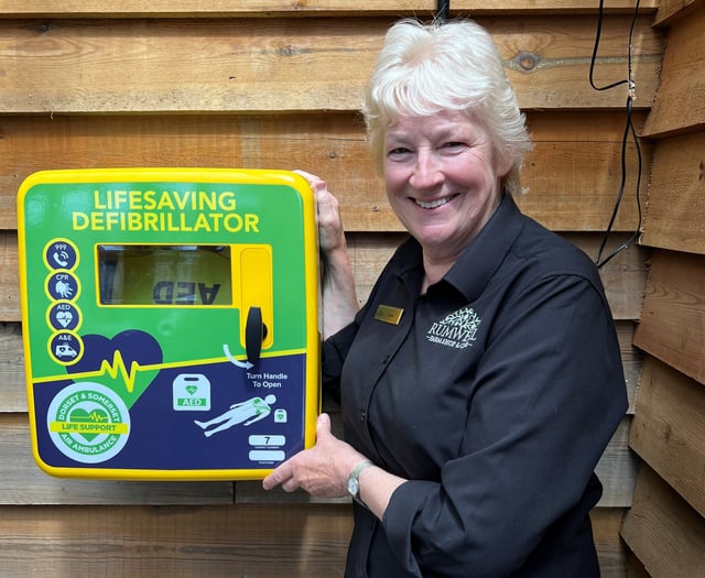 Farm shop installs life saving equipment 